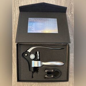 LEED'S WINE COMPANION Wine Bottle Opener w/ Foil Cutter and Wine Watch 1040-01SL